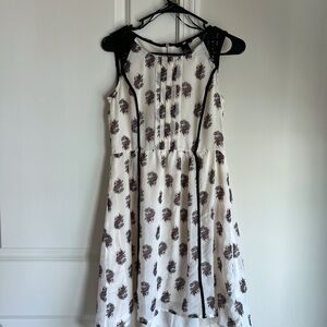 H&M Sleeveless Paisley Print Dress